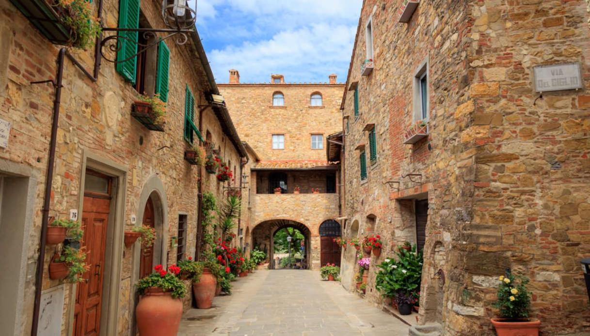 Dolce Cuore Luxe Apartment Chianti Florence Male Romantyczne Mieszkanie San Donato in Poggio Buitenkant foto