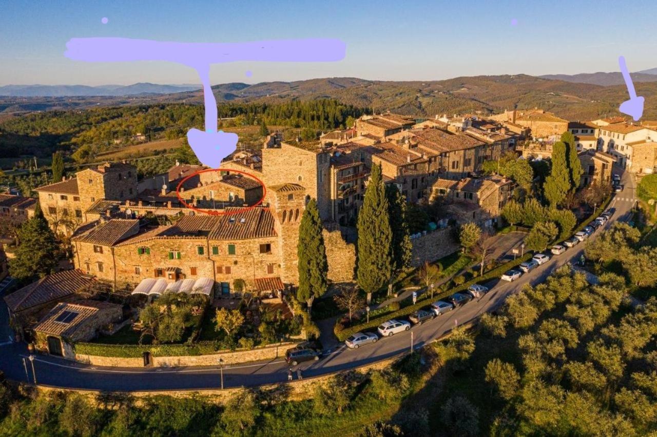 Dolce Cuore Luxe Apartment Chianti Florence Male Romantyczne Mieszkanie San Donato in Poggio Buitenkant foto