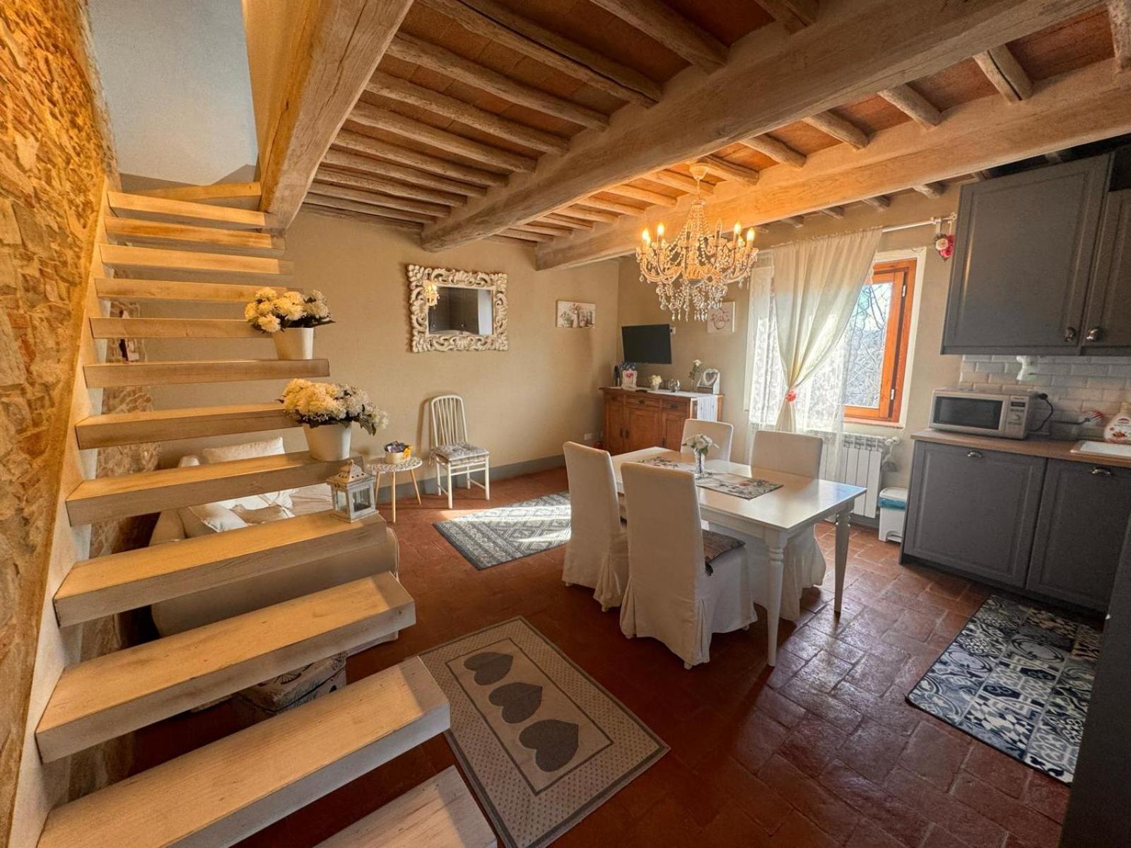Dolce Cuore Luxe Apartment Chianti Florence Male Romantyczne Mieszkanie San Donato in Poggio Buitenkant foto