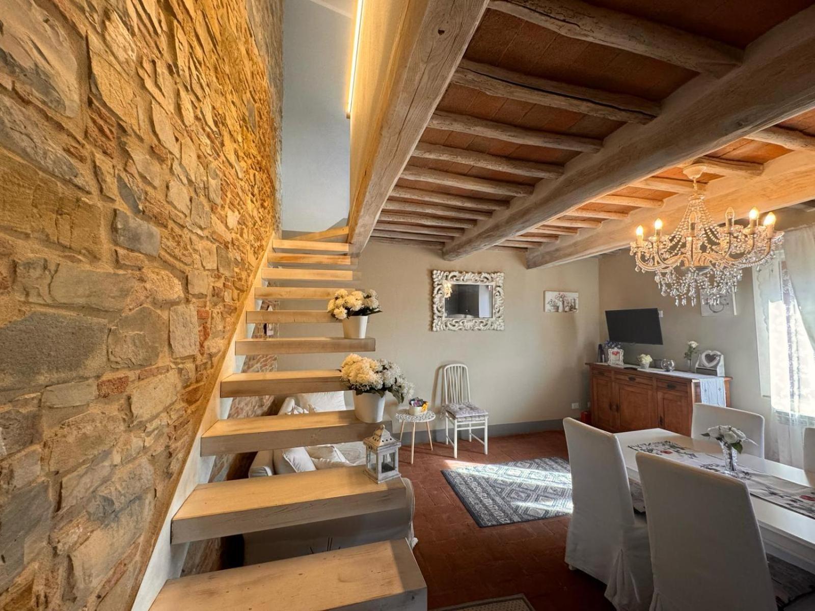 Dolce Cuore Luxe Apartment Chianti Florence Male Romantyczne Mieszkanie San Donato in Poggio Buitenkant foto